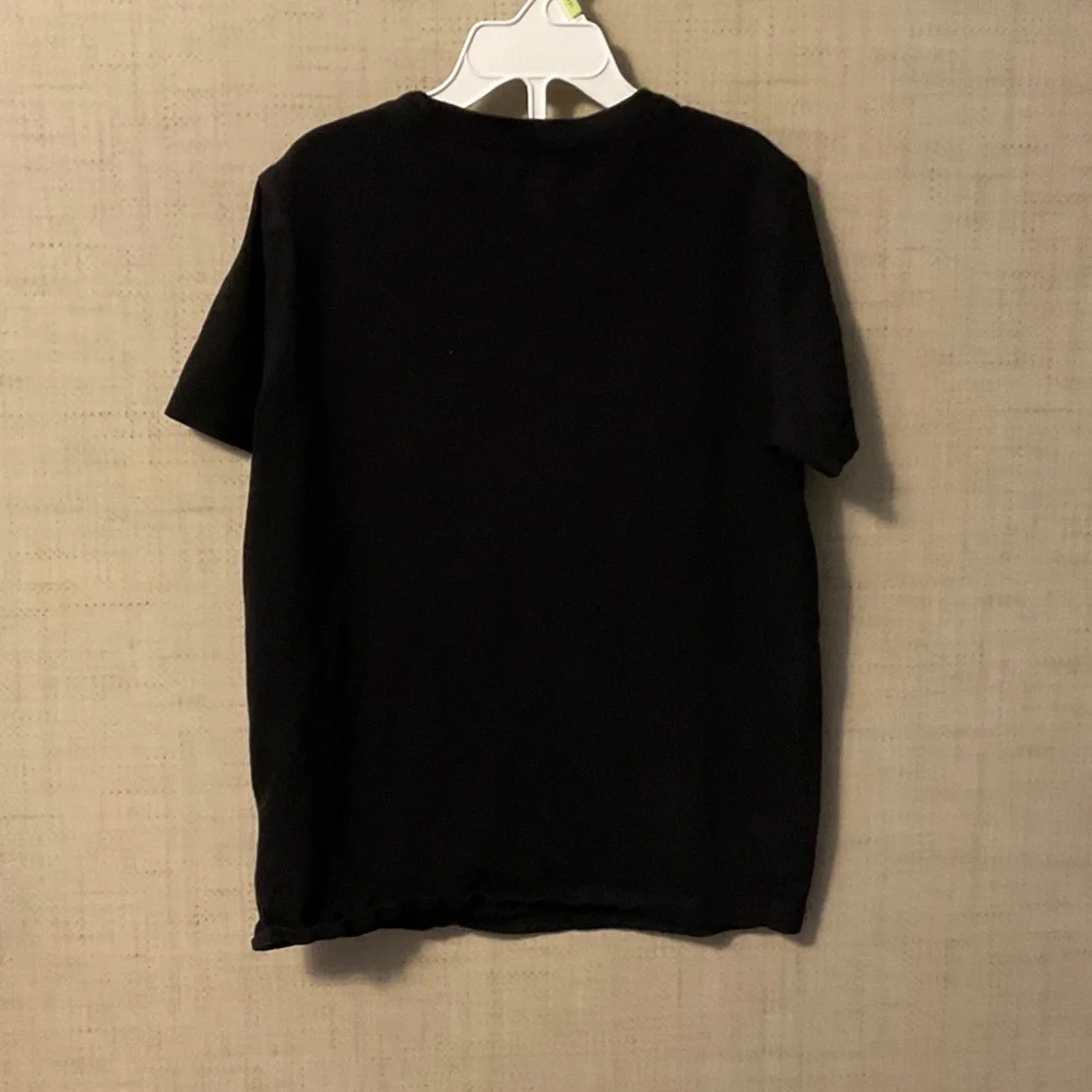 Old Navy Black Graphic Kids Tee
